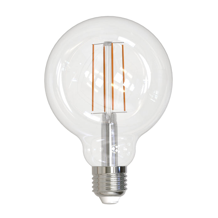 5W E27 5000K DIM LED G95 CLEAR 