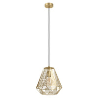 Thumbnail for STYPE PENDANT LIGHT 1X40W E27 GOLD 