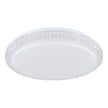 DELILAH OYSTER 18W LED TRI-COL OPAL/CRYSTAL EFFECT 