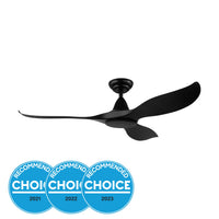 Thumbnail for Black Eglo Noosa 52 inch DC Ceiling Fan - 203369