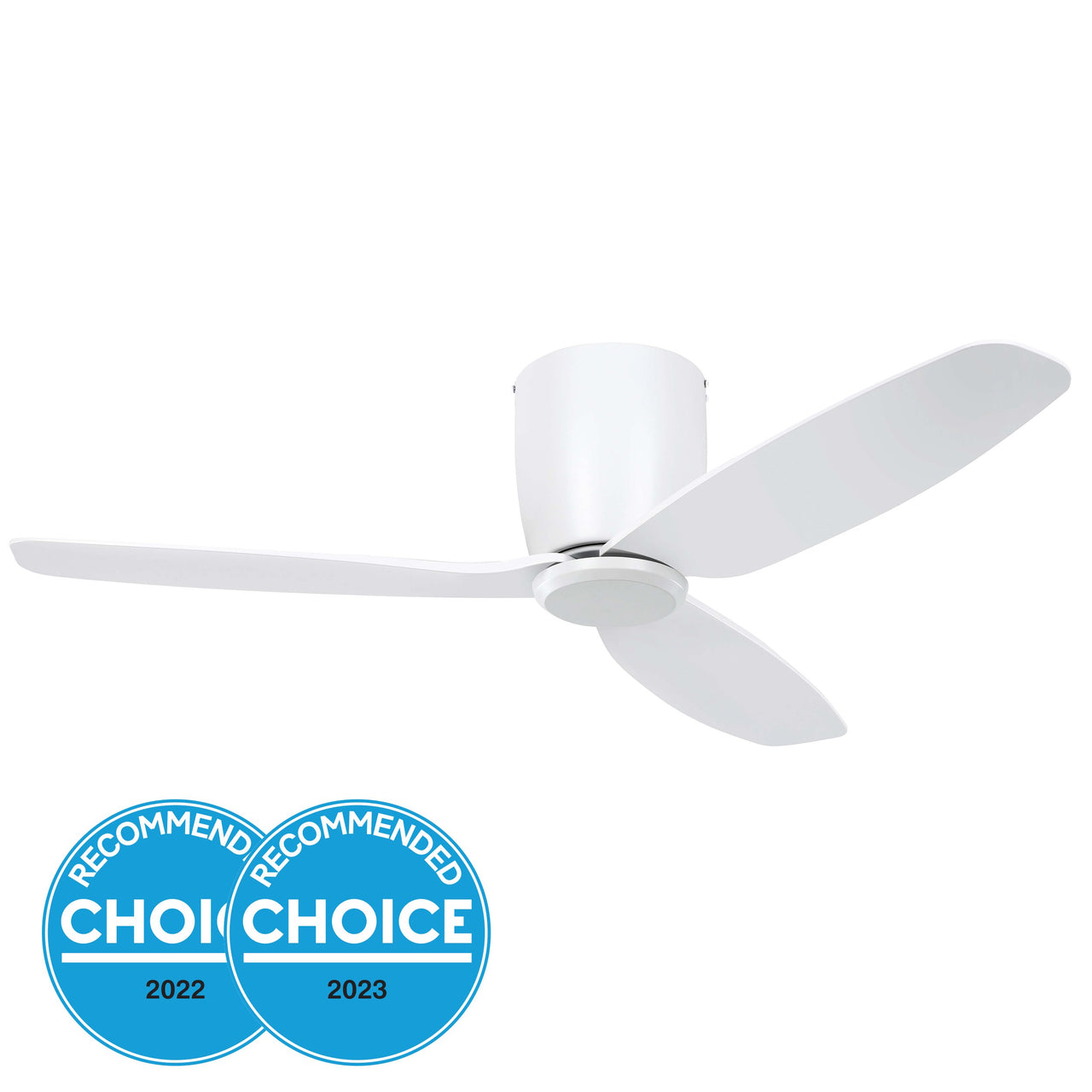 Seacliff 44" (1120mm) DC Ceiling Fan in Matt White