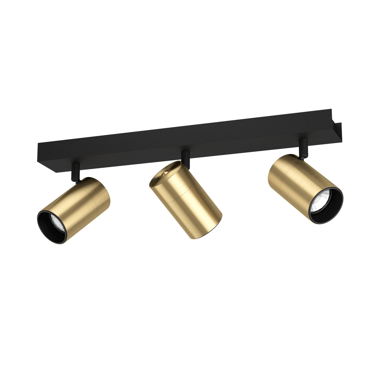 CUMARIBO SPOT LIGHT 3X5W GU10 LED 4000K BRASS MATT/BLACK 