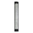 VILLAGRAZIA 2 EXTERIOR WALL LIGHT 13.4W LED TRI-COL BLACK 90