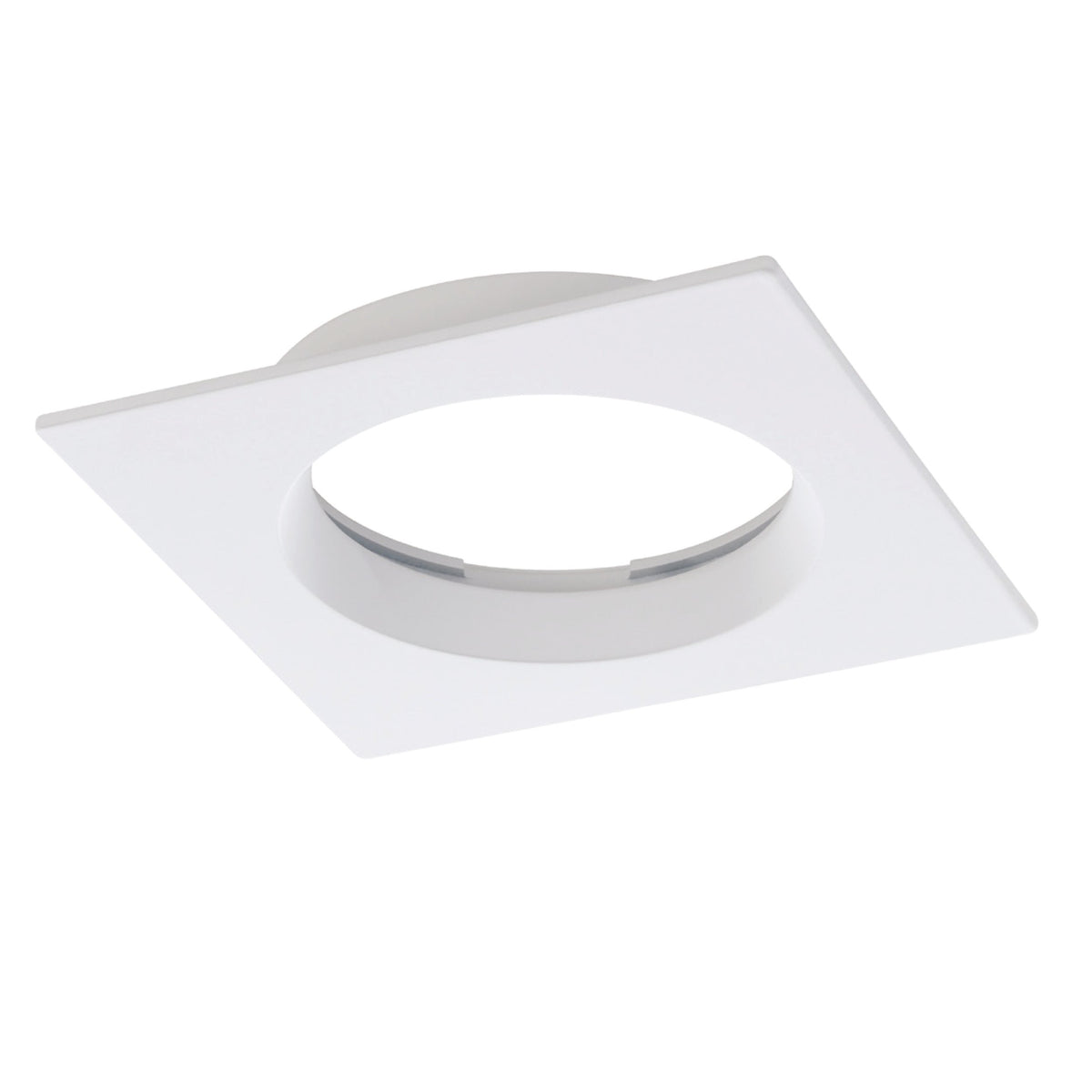 ROYSTAR DOWNLIGHT TRIM RECESS SQ WHITE 