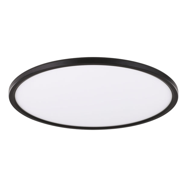 ROMEO OYSTER 36W LED TRI-COL BLACK 400MM 