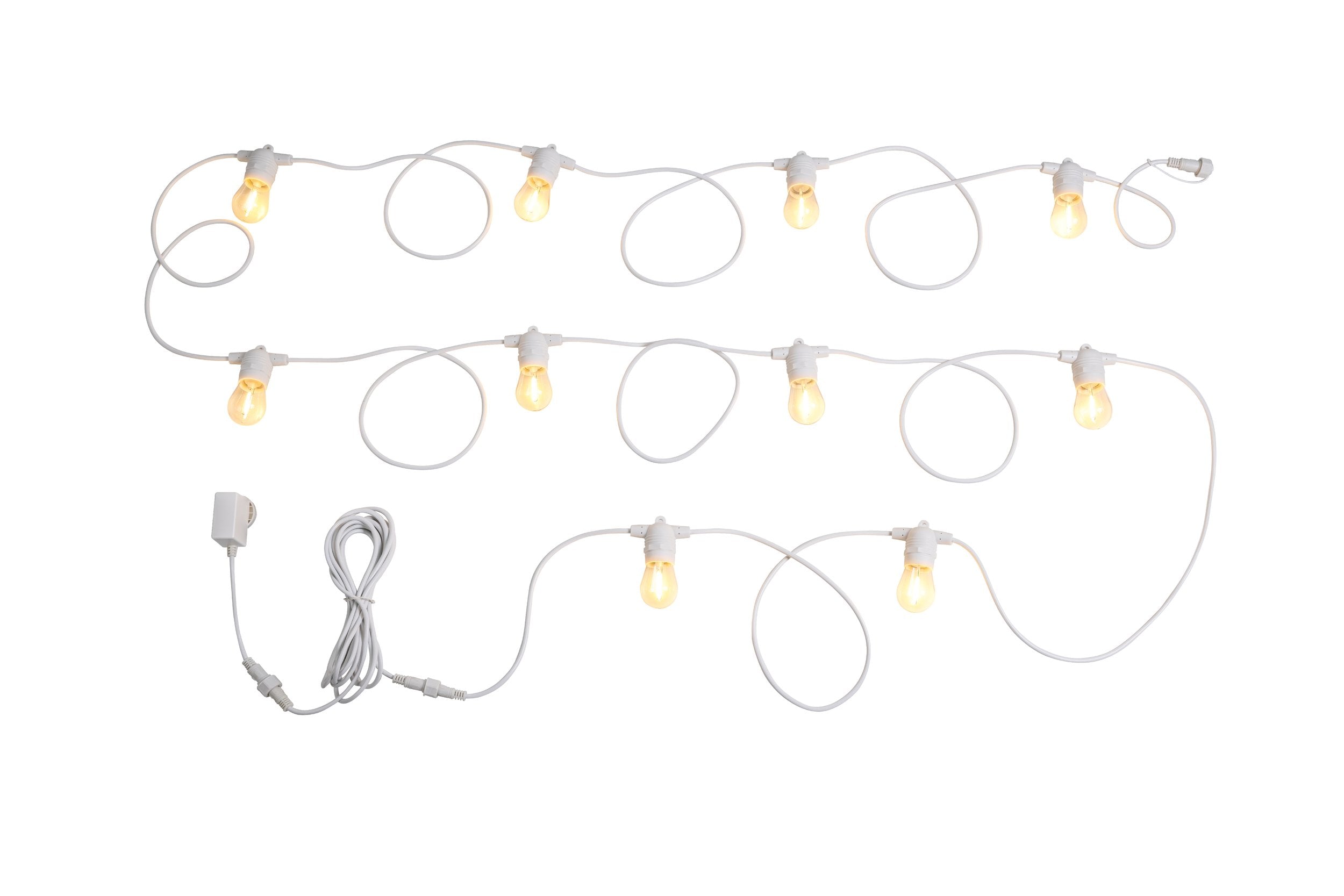 FESTOON 2 KIT 10XE27 12V 2700K WHITE