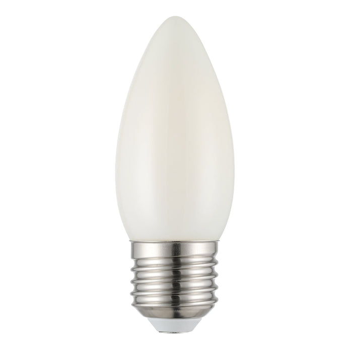 4W E27 3000K DIM LED CANDLE FROST 