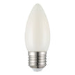 4W E27 3000K DIM LED CANDLE FROST 