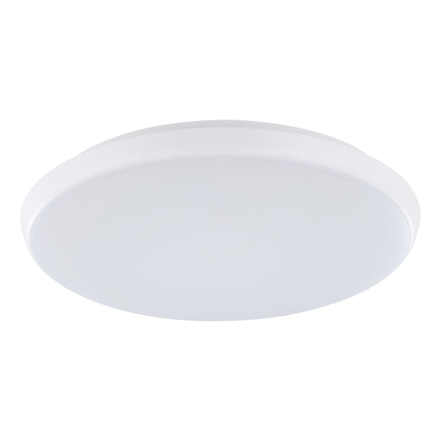 OLLIE 2 OYSTER 18W/25W LED TRI-COL WHITE 300MM 