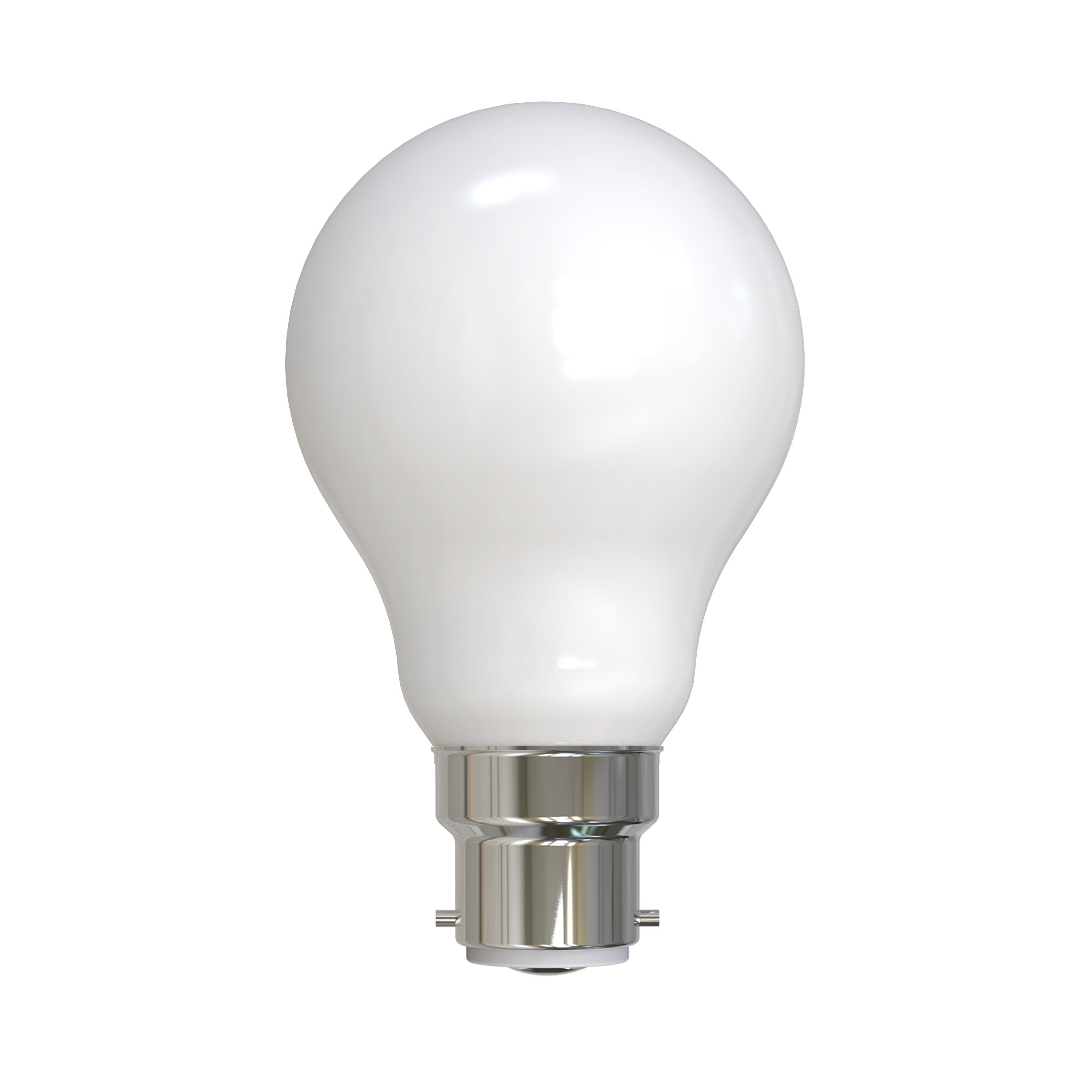 7.5W B22 5000K DIM LED A60 OPAL 