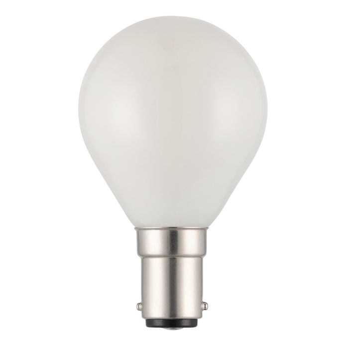4W B15 3000K DIM LED FANCY ROUND FROST 