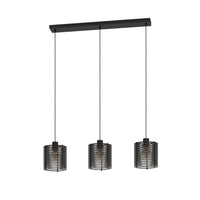 Thumbnail for SEGOVIA PENDANT LIGHT 3X40W E27 BLACK 