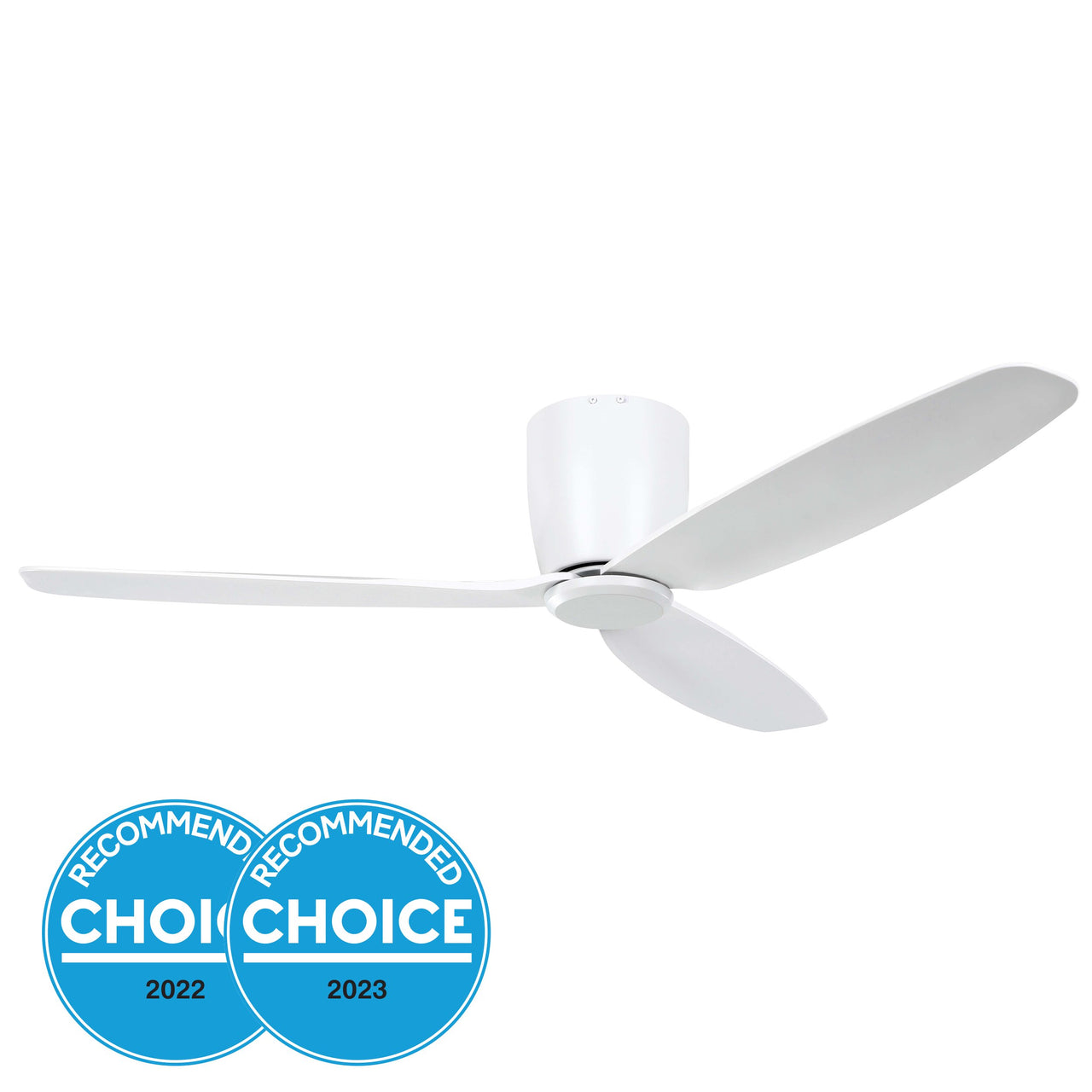 Seacliff 52" (1320mm) DC Ceiling Fan in Matt White