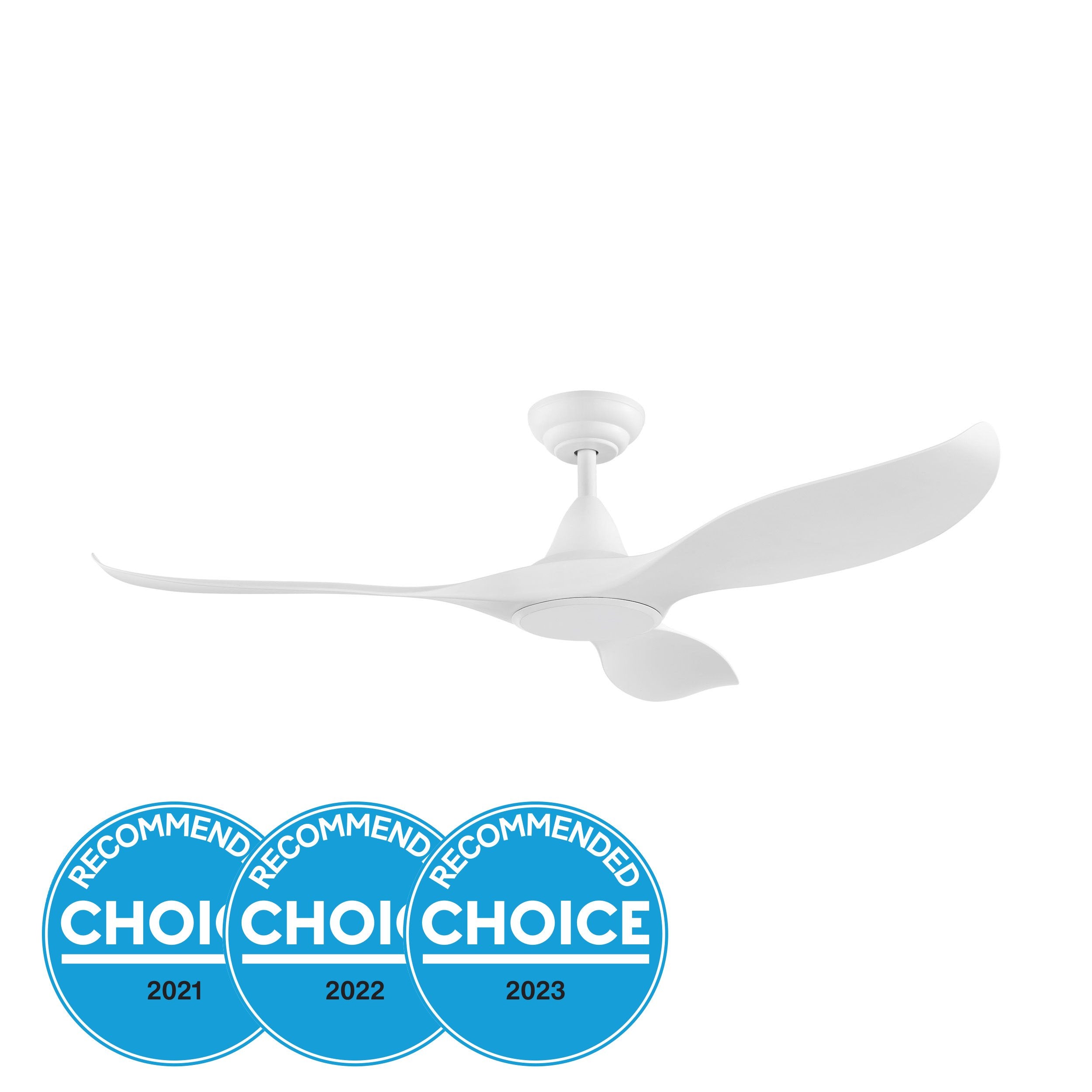 White Eglo Noosa 52 inch DC Ceiling Fan - 203371