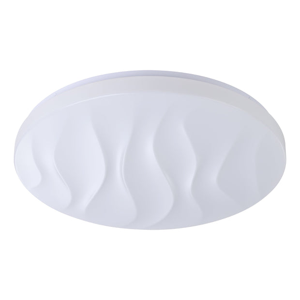 WAVEY OYSTER 36W LED TRI-COL OPAL 