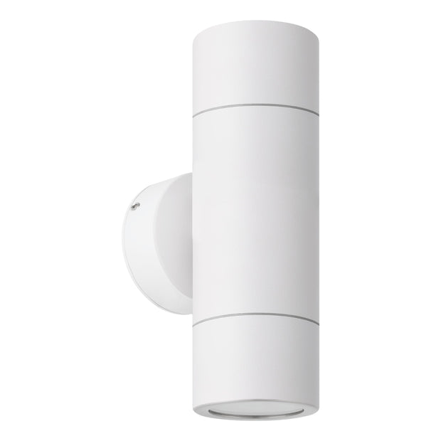 FREMANTLE EXTERIOR WALL LIGHT 2X5W LED TRI-COL WHITE UP/DOWN