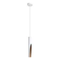 Thumbnail for BARBOTTO PENDANT LIGHT 1X5W GU10 LED TRI-COL WHITE/NATURAL