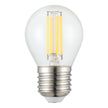4W E27 3000K DIM LED FANCY ROUND CLEAR 