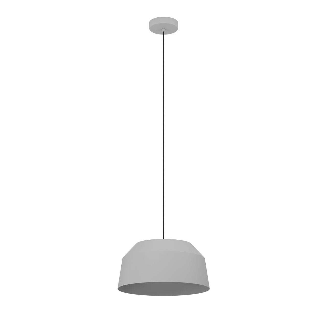 CONTRISA PENDANT LIGHT 1X40W E27 GRY 380MM 
