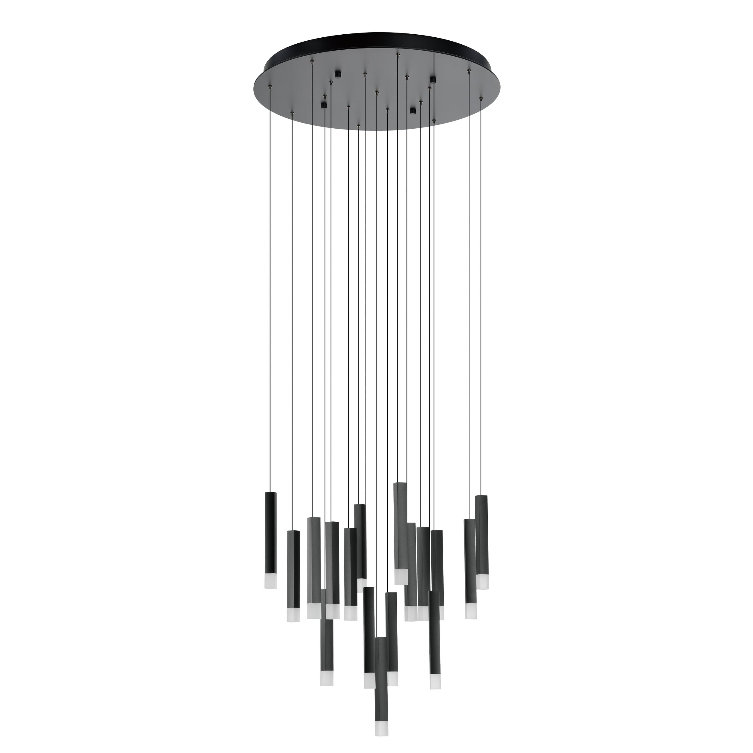 ESTANERIOS PENDANT LIGHT 17X2.9W LED 3000K BLACK 
