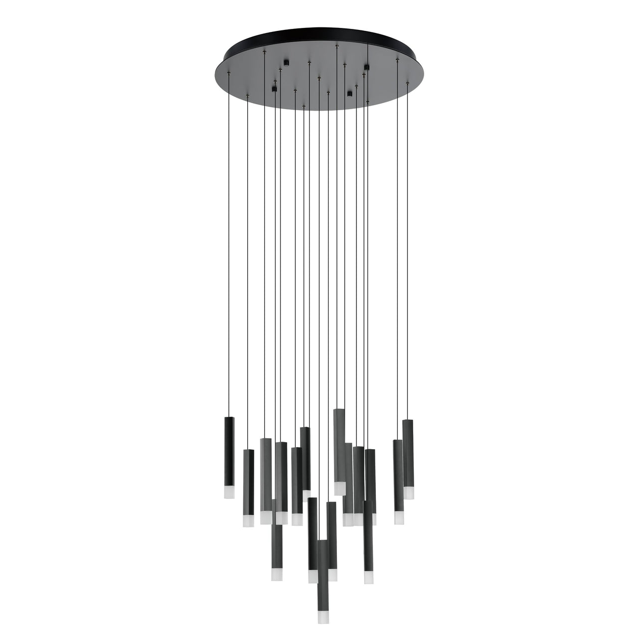 ESTANERIOS PENDANT LIGHT 17X2.9W LED 3000K BLACK 