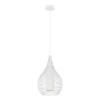Thumbnail for RAZONI 1 PENDANT LIGHT 1X40W E27 WHITE LARGE 