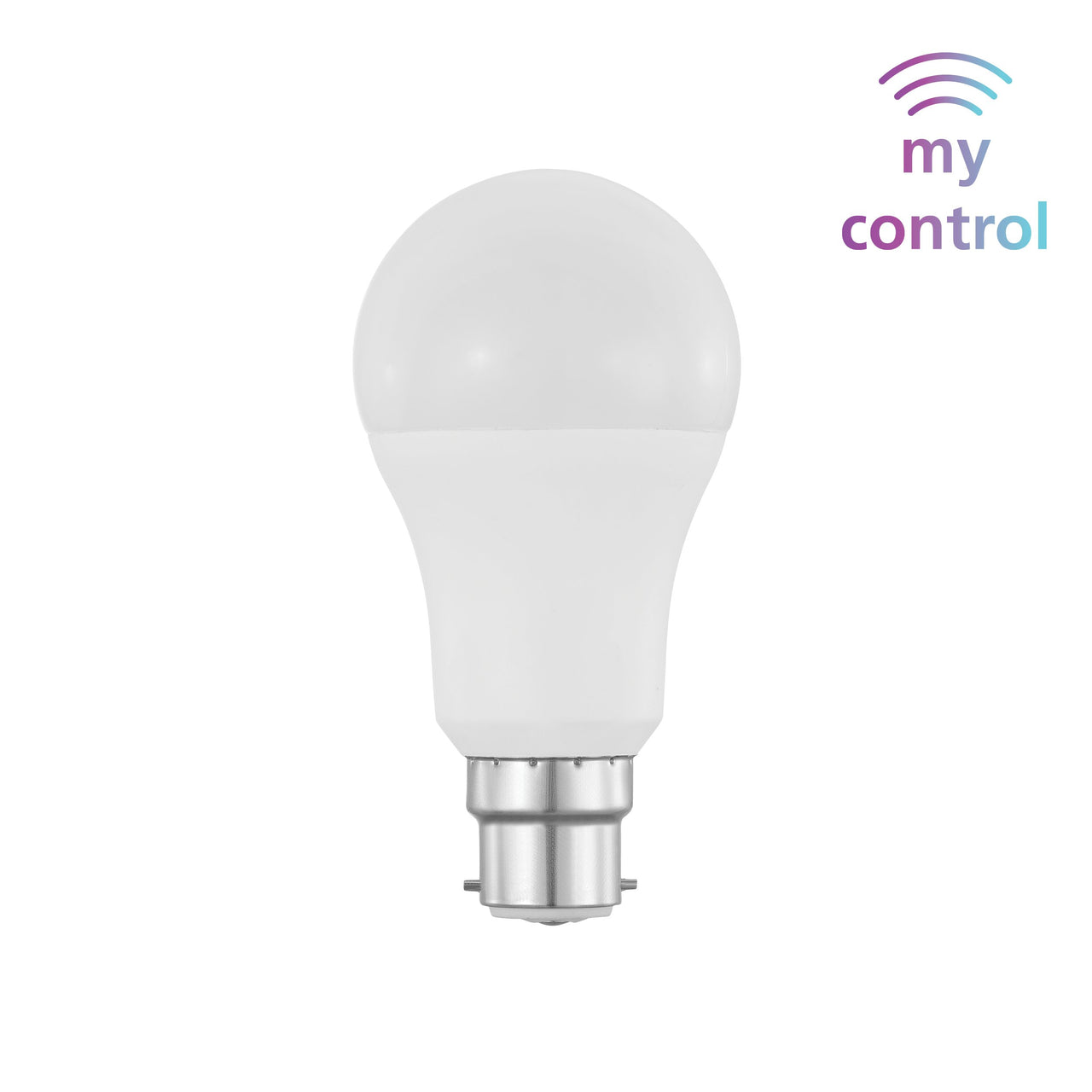 MY CONTROL 9W B22 RGB+CCT DIM LED A60 OPAL 