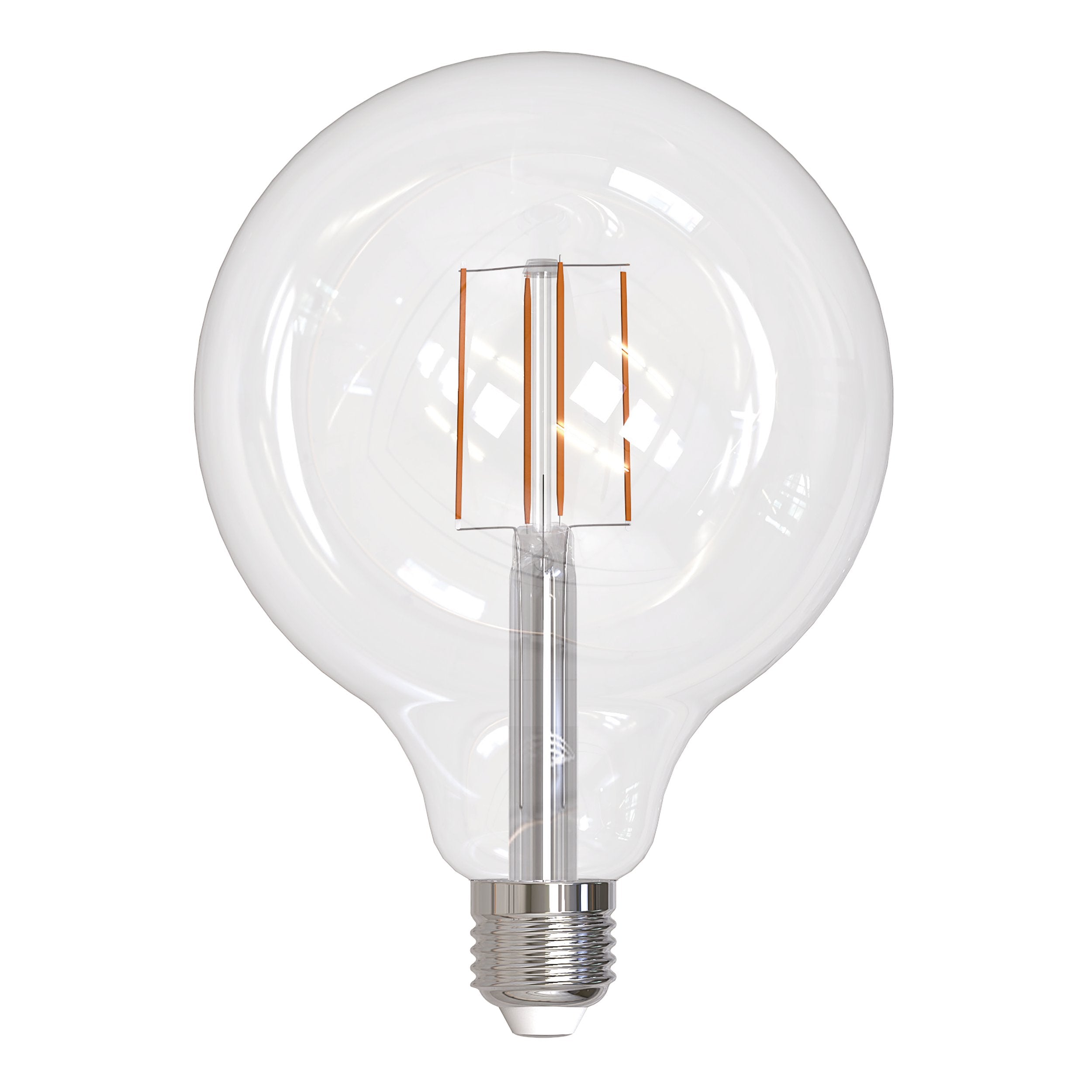 7.5W E27 2700K DIM LED G125 CLEAR 