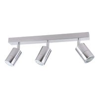 Thumbnail for FREMANTLE EXTERIOR WALL LIGHT 3X5W LED TRI-COL TITANIUM BAR 
