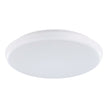 OLLIE 2 OYSTER 12W/15W LED TRI-COL WHITE 250MM 