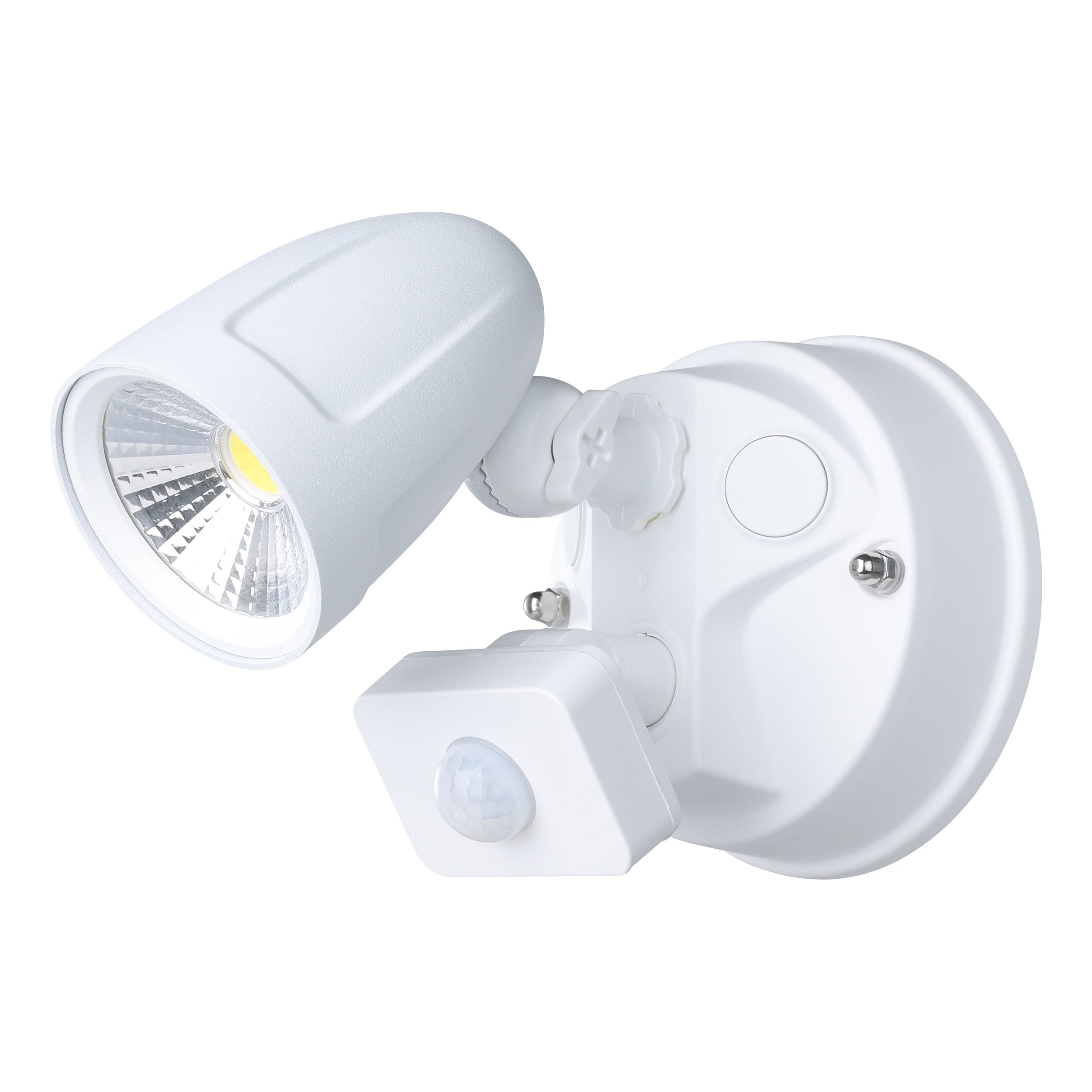 CHOPPER 2 EXTERIOR SPOT LIGHT 1X15W LED TRI-COL WHITE W/SENS 