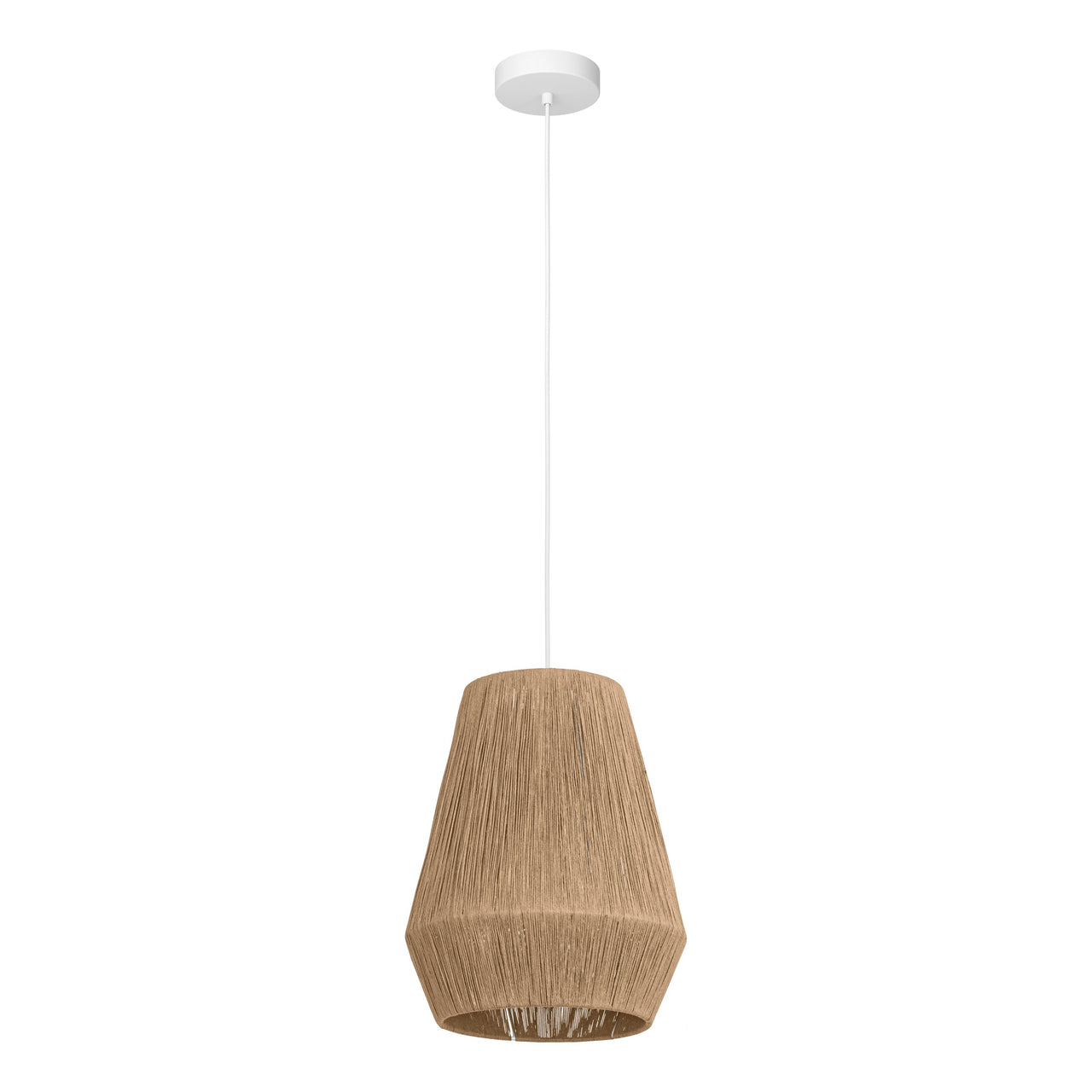 ALDERNEY PENDANT LIGHT 1X40W E27 NATURAL 