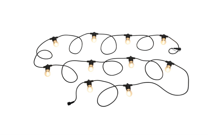 FESTOON 2 EXTERIOR KIT 10XE27 12V 2700K BLACK