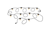 FESTOON 2 EXTERIOR KIT 10XE27 12V 2700K BLACK