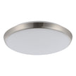 OLLIE 2 OYSTER 12W/15W LED TRI-COL SATIN NICKEL 250MM 