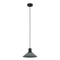 Thumbnail for ABREOSA PENDANT LIGHT 1X28W E27 BLACK/GRY 