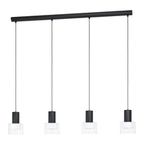 Thumbnail for MOLINEROS PENDANT LIGHT 4X5W GU10 LED TRI-COL BLACK 