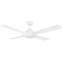 Thumbnail for Eglo Bondi 48inch White Ceiling Fan with LED Light - 203622