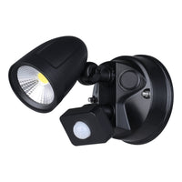 Thumbnail for CHOPPER 2 EXTERIOR SPOT LIGHT 1X15W LED TRI-COL BLACK W/SENS 
