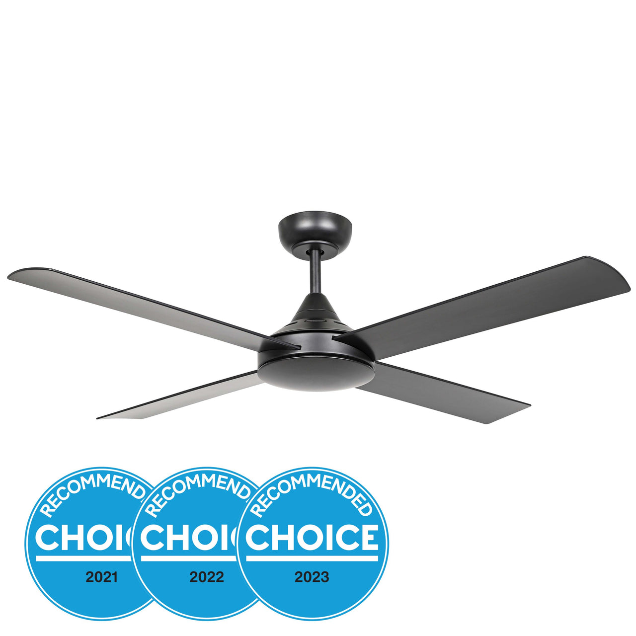 Stradbroke 48" (1220mm) DC Ceiling Fan in Matt Black