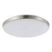 OLLIE 2 OYSTER 18W/25W LED TRI-COL SATIN NICKEL 300MM 