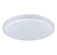 DELILAH OYSTER 24W LED TRI-COL OPAL/CRYSTAL EFFECT 