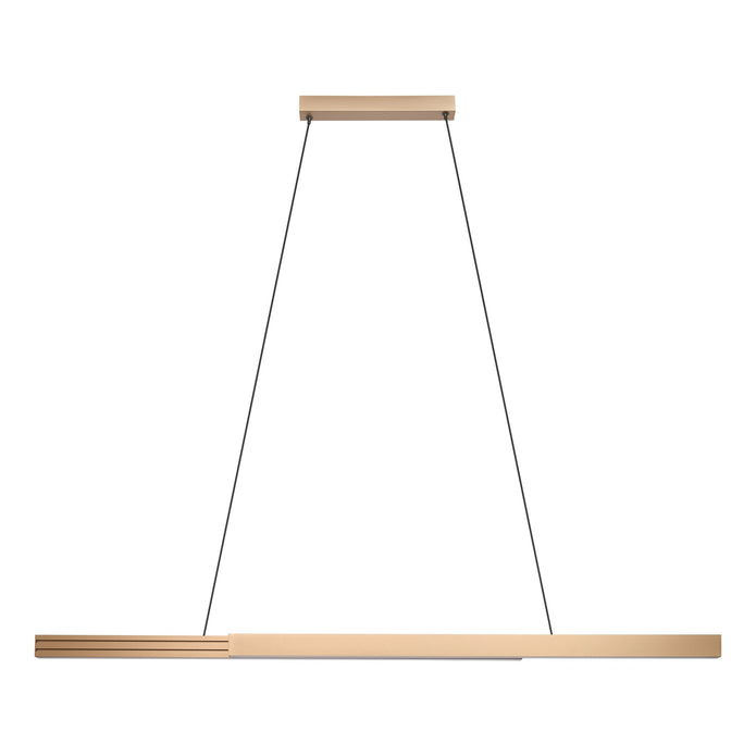 MONTEBUONO PENDANT LIGHT 26.4W LED TRI-COL KING BROWN