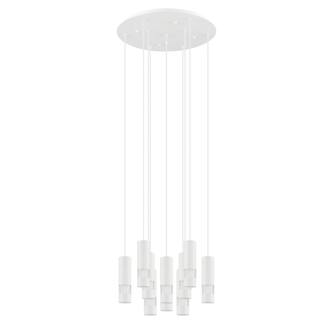 BERNABETA PENDANT LIGHT 10X5W LED 4000K WHITE ROUND 