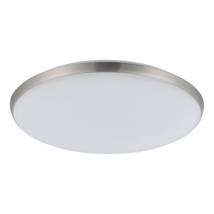 OLLIE 2 OYSTER 28W/35W LED TRI-COL SATIN NICKEL 400MM 