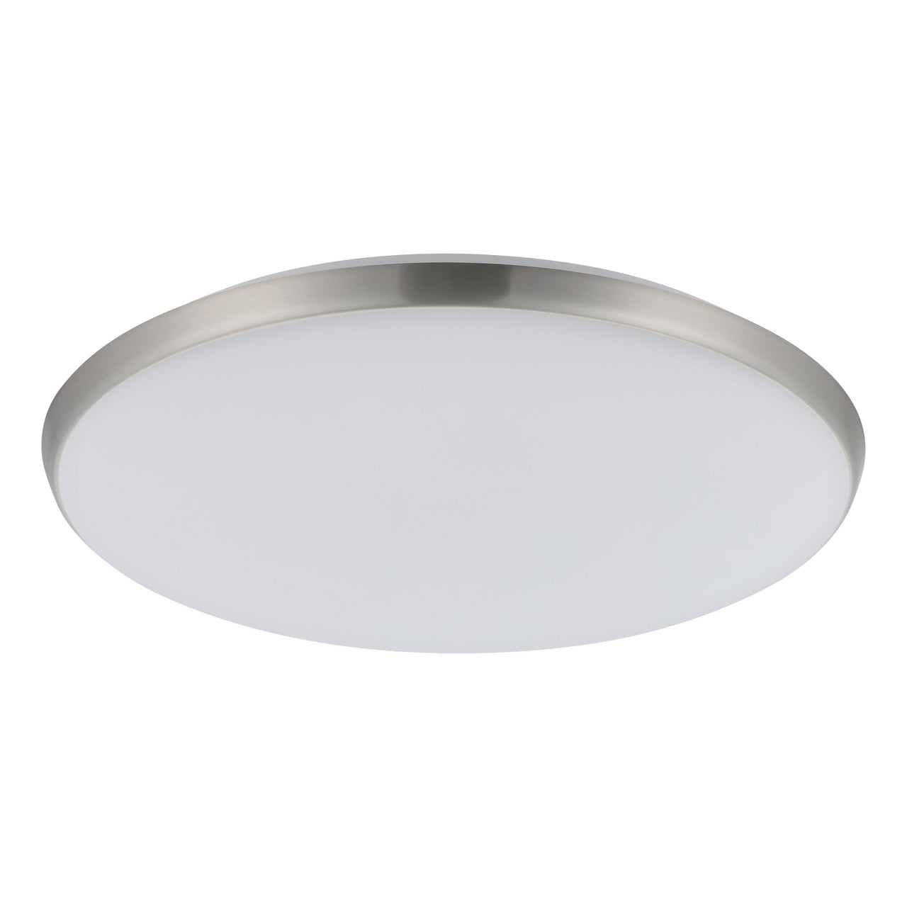 OLLIE 2 OYSTER 28W/35W LED TRI-COL SATIN NICKEL 400MM 