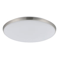Thumbnail for OLLIE 2 OYSTER 28W/35W LED TRI-COL SATIN NICKEL 400MM 