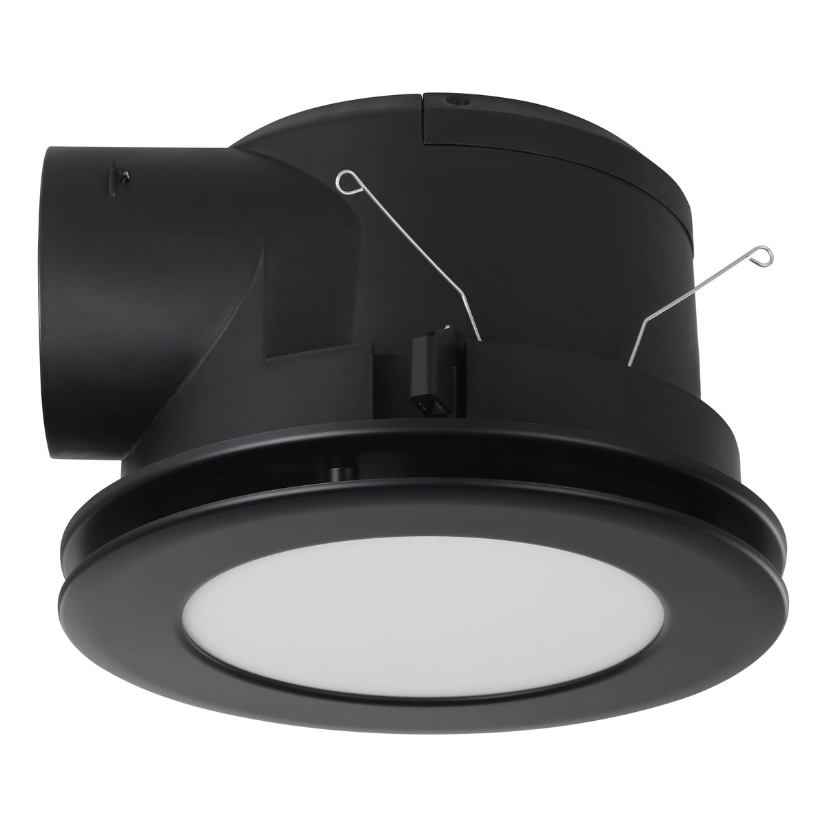 SAMBERA EX FAN/LIGHT RND 10W LED TRI-COL BLACK 