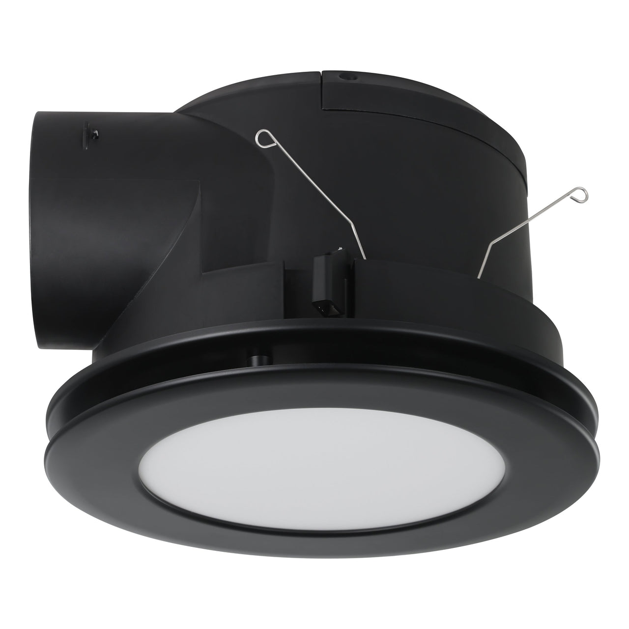 SAMBERA EX FAN/LIGHT RND 10W LED TRI-COL BLACK 