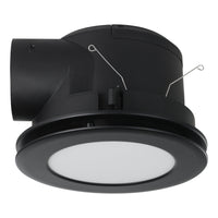 Thumbnail for SAMBERA EX FAN/LIGHT RND 10W LED TRI-COL BLACK 